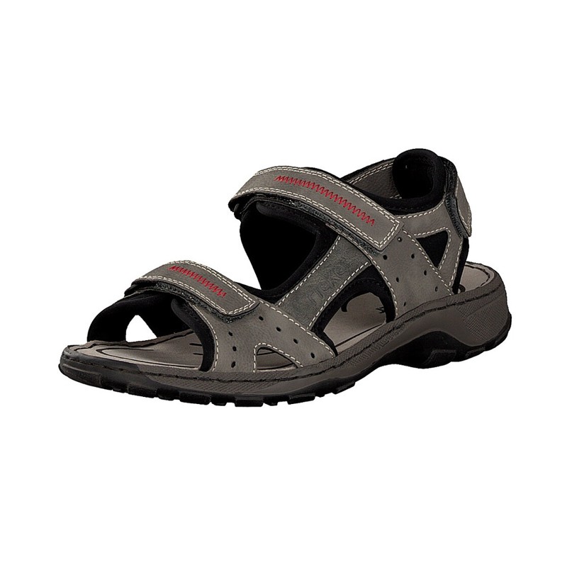 Sandália Rieker 26061-41 Para Homem - Cinzentas